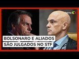 Julgamento de Bolsonaro no STF: ministros analisam denúncia