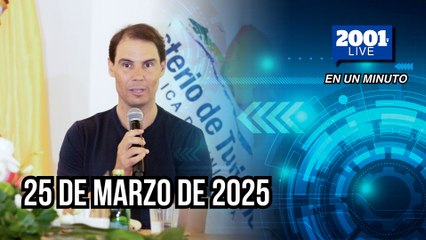 #EnUnMinuto │25 de marzo de 2025: Los acontecimientos más relevantes del mundo