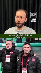 Volkan Tümkor: Sabri Sarıoğlu sistemime uymuyor demiş