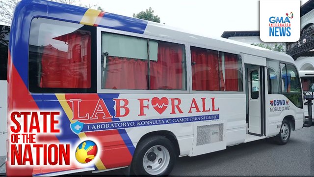 Mobile clinic donation ng isang tobacco company, binatikos ng ilang grupo dahil sa umano'y conflict of interest | SONA