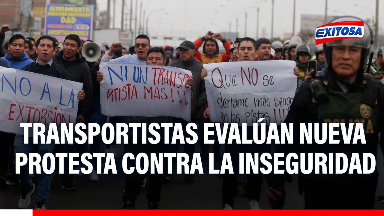 ¡Atención! Transportistas evalúan NUEVA PROTESTA contra la inseguridad: "Vamos a tomar decisiones"