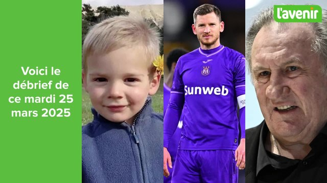 Débrief d'actu du mardi 25 mars 2025