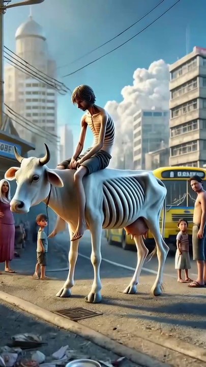 Beautiful_AI_Short_Story_of_a_Thin_Horse_and_a_Thin_Man_#ai_#youtubeshorts_#shorts_#viral_#ytshorts(720p)