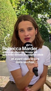 Biopic de Simone Veil: l’hommage de l’actrice Rebecca Marder