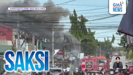 Residential-commercial establishment sa Brgy. Bagong Pag-asa, nasunog | Saksi