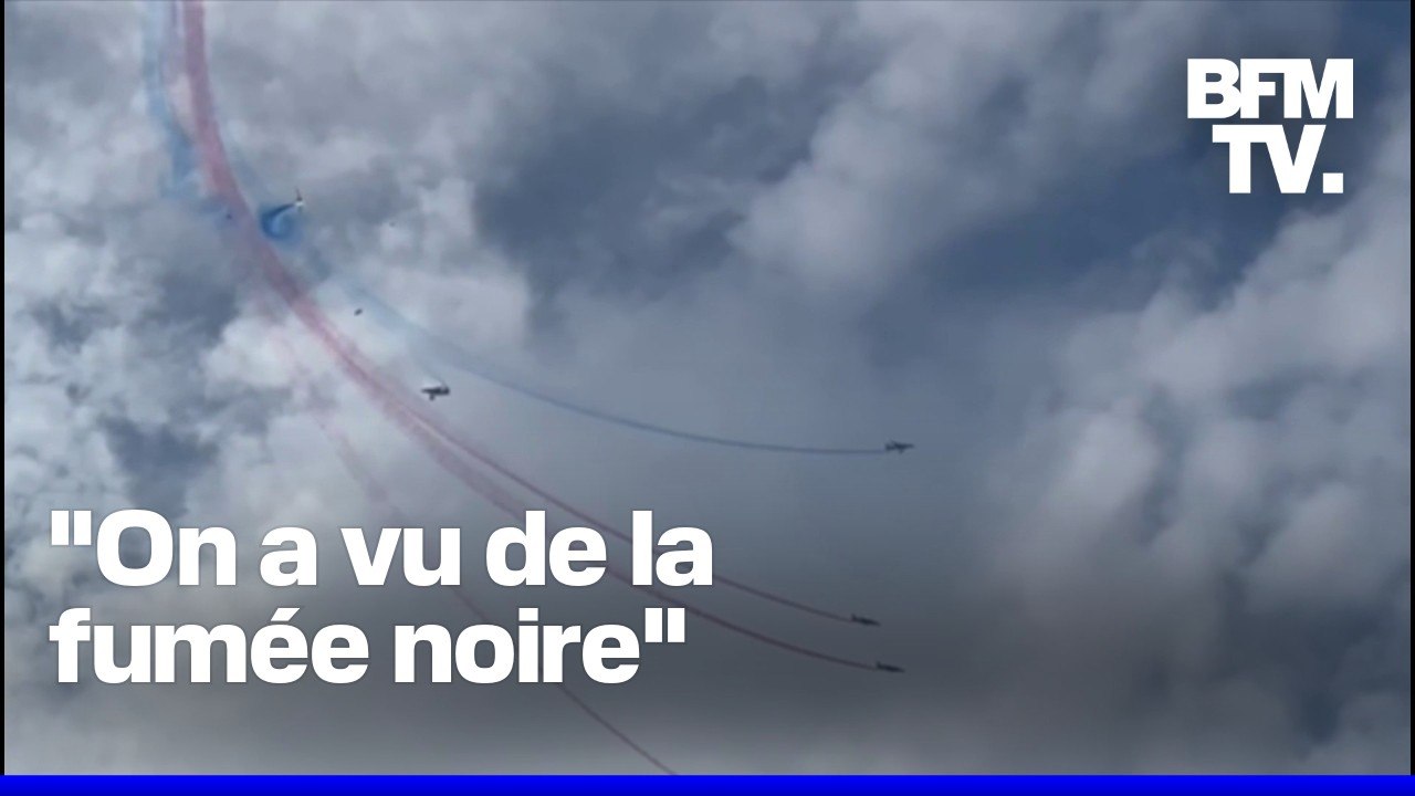 Un accident impliquant deux Alpha Jet de la Patrouille de France a eu lieu dans l'est de la France