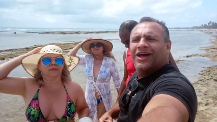 Piscinas naturais da praia de Muro Alto - PE