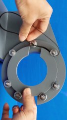 Homemade Wire Harness Wrapping Machine from PVC