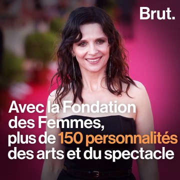 Julie Gayet s'engage contre les violences faites aux femmes.