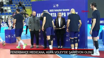 Fenerbahçe Medicana, Kupa Voley'de şampiyon oldu!