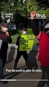 Ahmaud Arbery, jeune Noir américain tué par deux hommes blancs