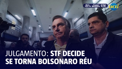 STF decide se torna Bolsonaro réu por tentativa de golpe; ex-presidente nega acusações