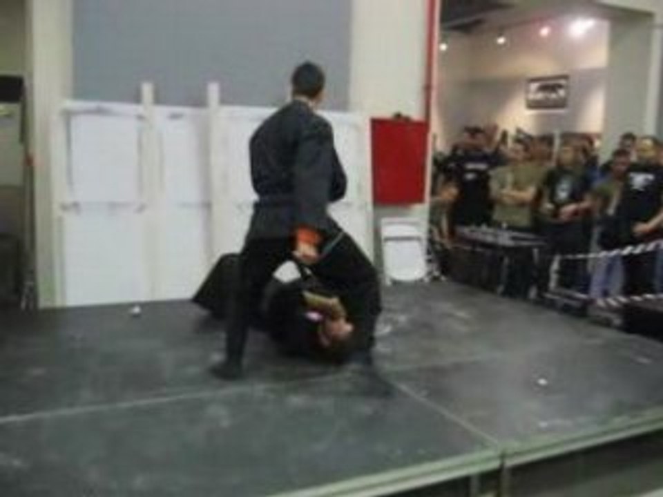 ninjutsu demonstration (tattoo convention 08) gazi part 3