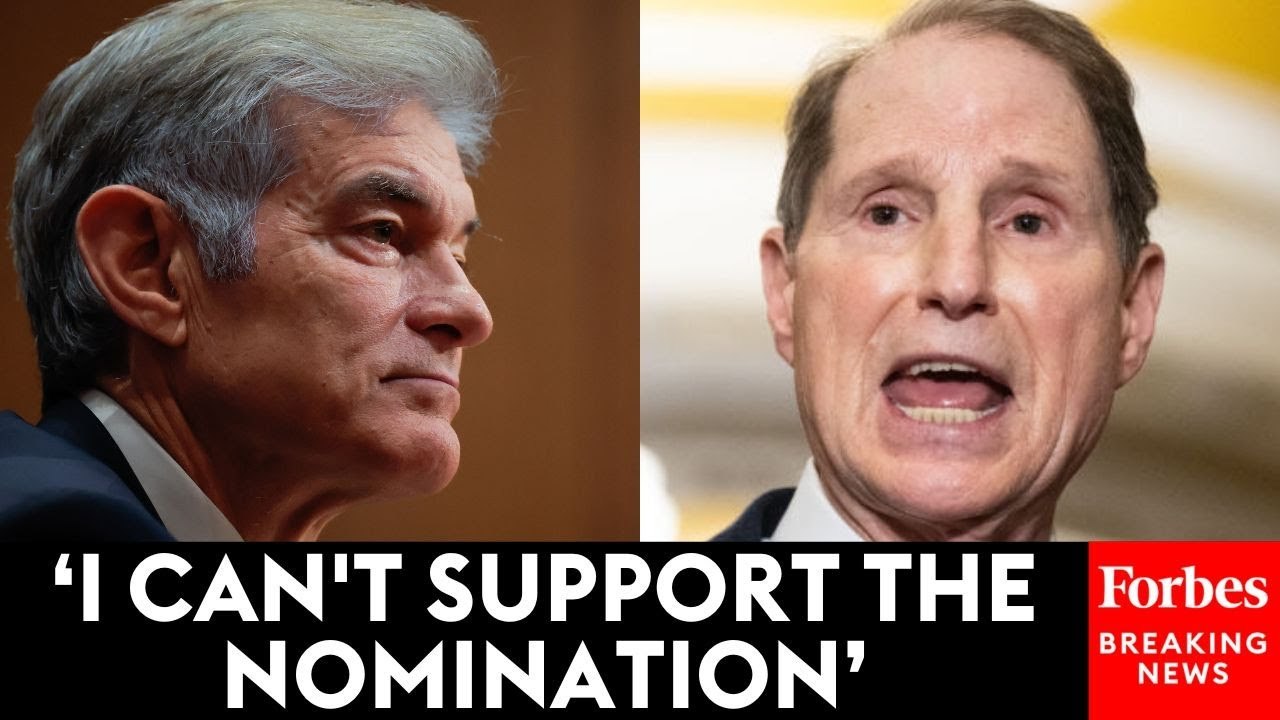 'He Failed The Test': Ron Wyden Blasts Dr. Oz, Says He Won't Support His Nomination