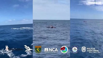Interceptado en mar abierto un 'narcosubmarino' con 6,6 toneladas de cocaína que iba a la Península