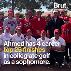 First Muslim To Golf in College While Wearing Hijab