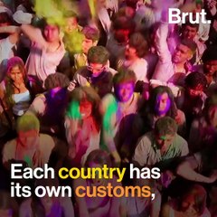 In the business world, each country has its own customs