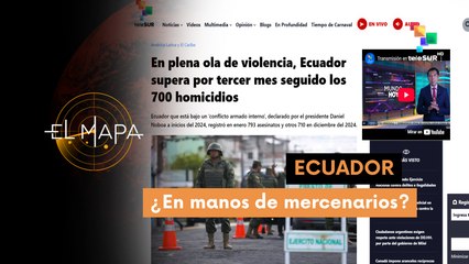 Escala del día 25-03-25: Ecuador supera por tercer mes seguido los 700 homicidios