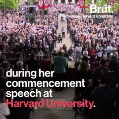 Angela Merkel Jabs Trump in Harvard Commencement Speech