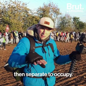 Activists tried to block a huge coal mine in Germany
