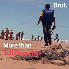 Brazil: tarballs have been piling up on over 100 beaches