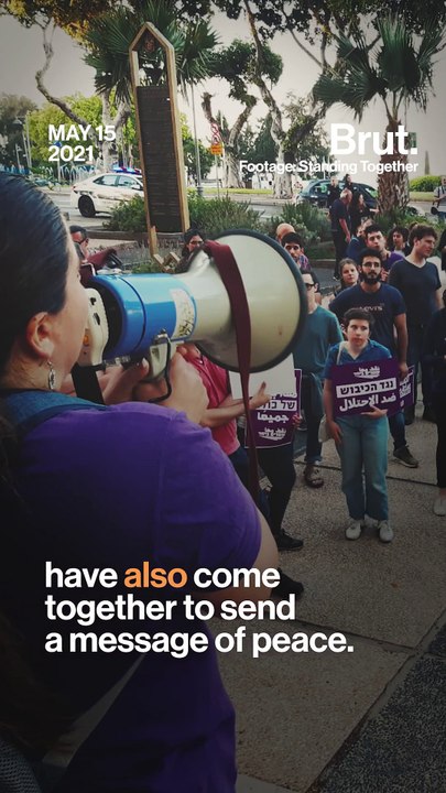 Some Palestinians and Israelis are working together for peace