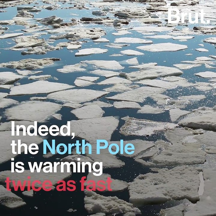 The North Pole is warming up twice as fast as the rest of the planet