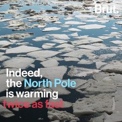 The North Pole is warming up twice as fast as the rest of the planet
