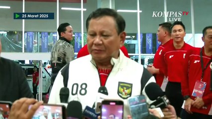 Kata Presiden Prabowo Usai Timnas Indonesia Menang 1-0 Lawan Bahrain di Kualifikasi Piala Dunia