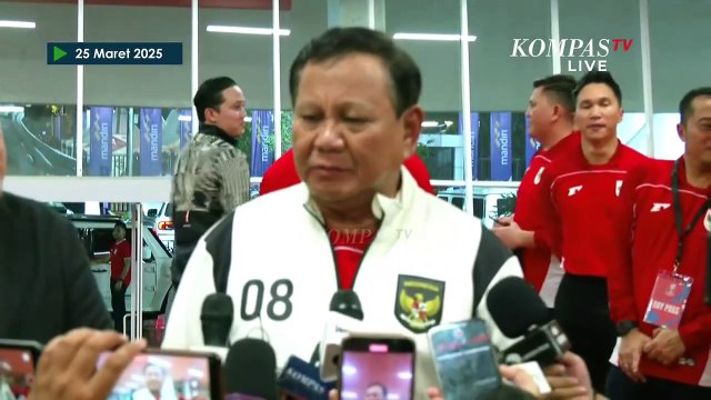 Kata Presiden Prabowo Usai Timnas Indonesia Menang 1-0 Lawan Bahrain di Kualifikasi Piala Dunia