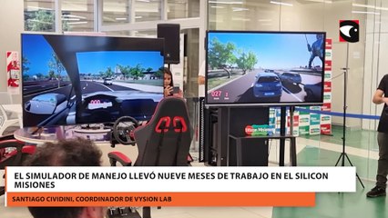 El Simulador De Manejo Llevó Nueve Meses De Trabajo En El Silicon Misiones