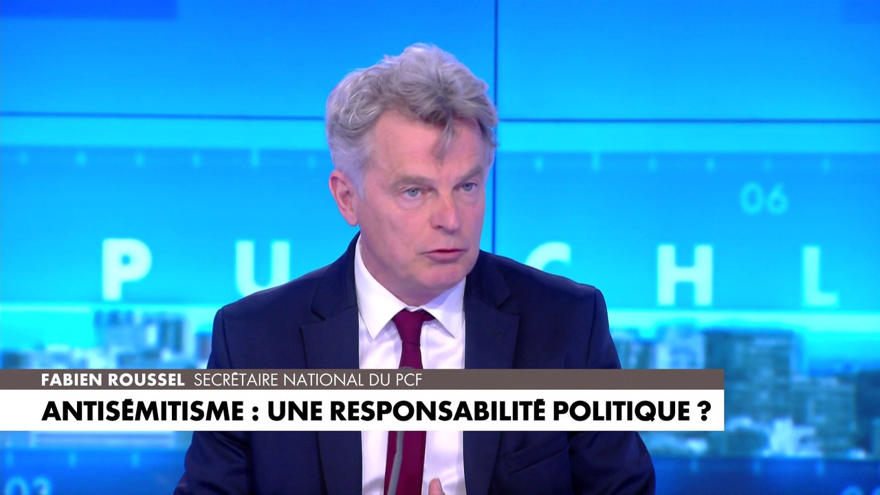 Fabien Roussel : «Laisser entendre que le monde arabo-musulman est antisémite, c'est grave.»