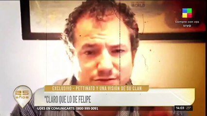 Roberto Pettinato habló de los escandalosos videos de su hija Tamara con Alberto Fernández