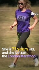 Kathrine Switzer, the first woman to officially run a marathon