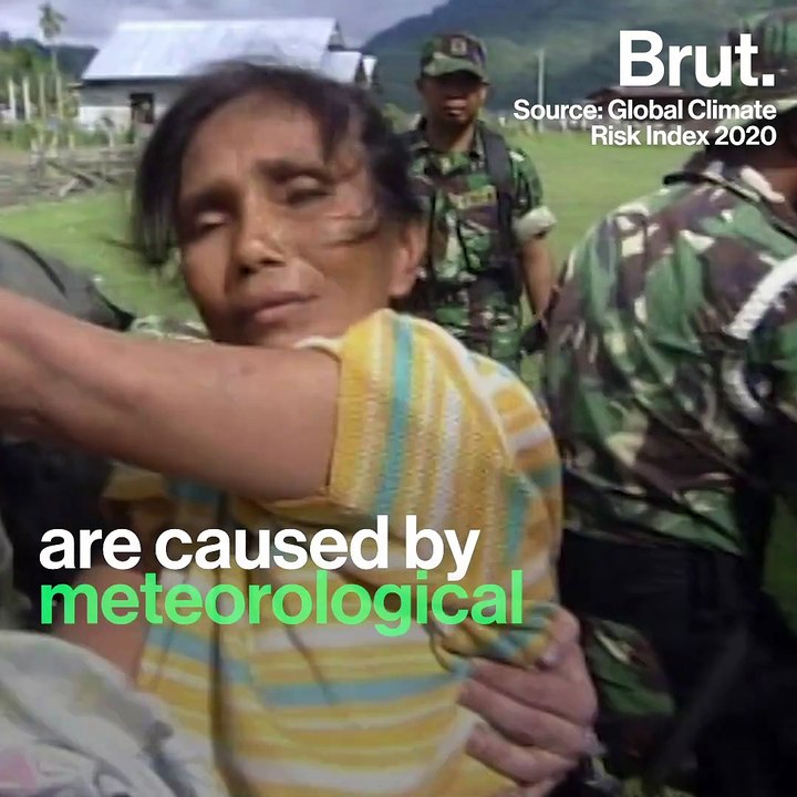 Which countries are most vulnerable to meteorological disasters?