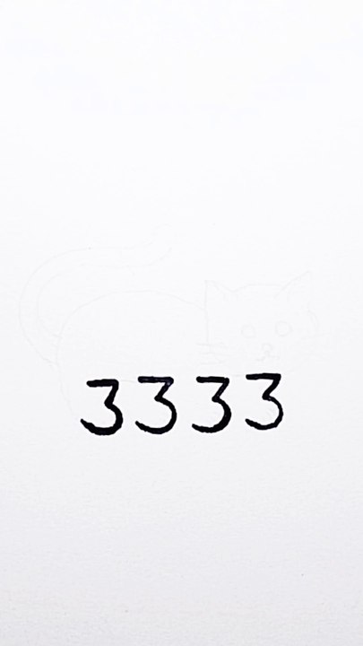 3333 drawing