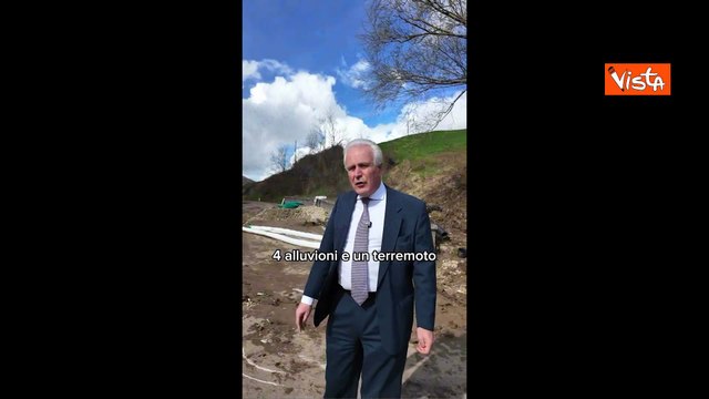 Maltempo Toscana, sopralluogo Giani su Sr302 fra Borgo e Marradi: Riaprire presto e in sicurezza