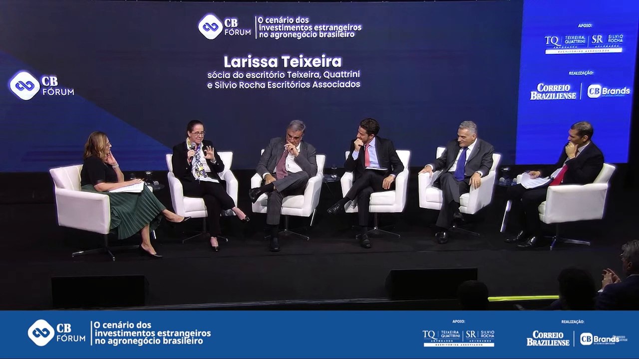 CB Fórum: Larissa Teixeira, sócia do escritório Teixeira, Quattrini e Silvio Rocha Escritórios Associados