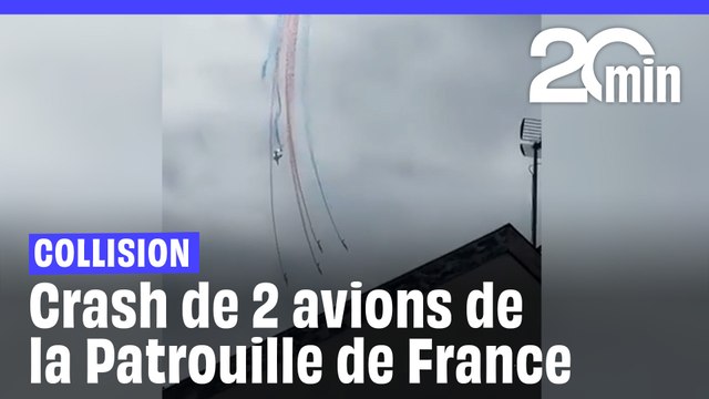 Saint-Dizier : Accident entre deux avions de la Patrouille de France