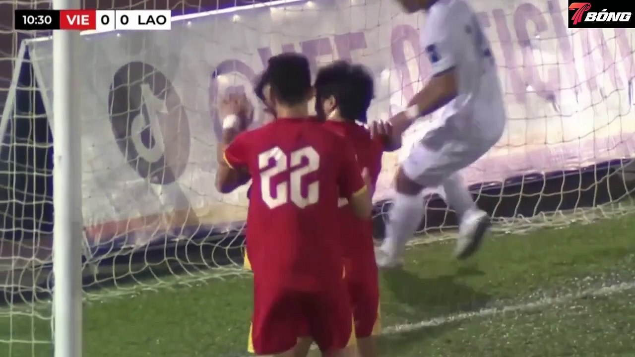 Highlight: Vietnam  5 - 0 Lao • Asian Cup • 7bong.com
