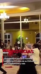 ¡Fiesta de ensueño! Una perrita Chihuahua fue la protagonista de unos XV años inolvidables, con vestido, chambelanes y una pista de baile. El video del tierno momento ya es viral en redes sociales.