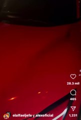 Alejandro Fernández "quemando la talbia"  con el Alfa en Republica Dominicana