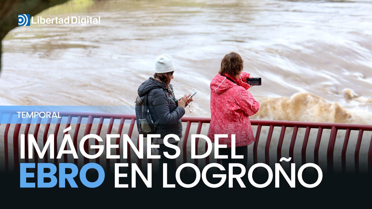 Alerta en Logroño: Caudal del Ebro podría alcanzar hasta 900 m³ por segundo