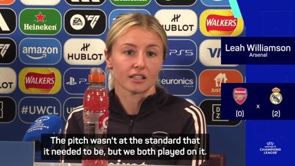 Pitch was not up to standard, but Arsenal must improve - Williamson