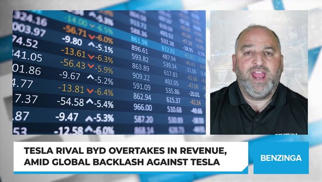 Tesla Rival BYD Overtakes in Revenue, Amid Global Backlash Against Tesla