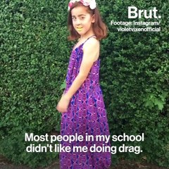 Meet Violet Vixen — 11-year-old drag kid