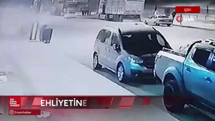 Çorum'da cadde ortasında drift atan Tofaş sürücüsü cezadan kaçamadı