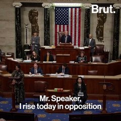 Congresswoman's  Speech Criticizes Trump