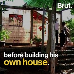 Argentina: a house built entirely from recycled waste