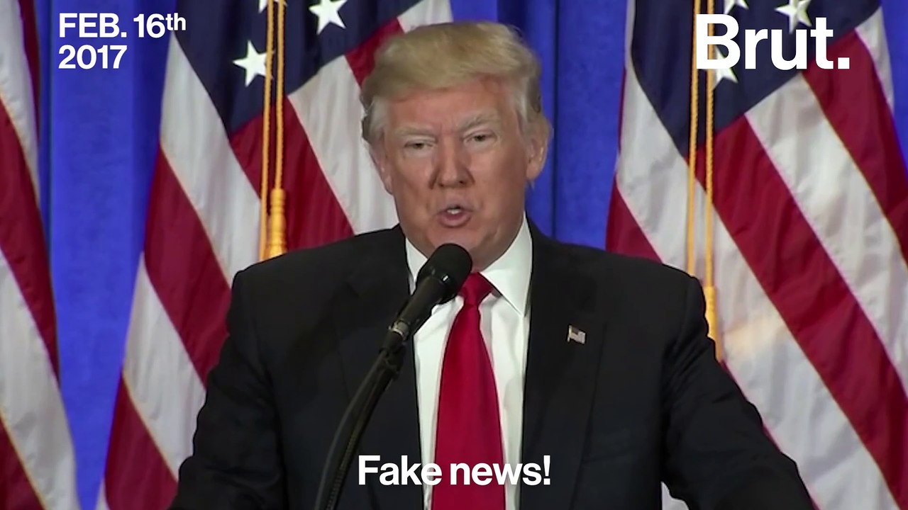 Donald Trump's month of Fake News